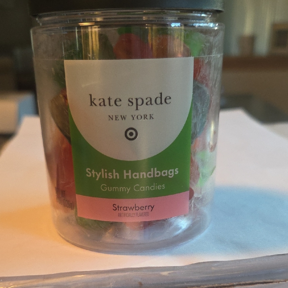 kate spade Stylish Handbags Gummy Candies - Green, Pink, Red
